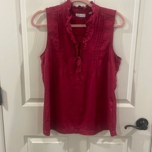 NEW YORK & COMPANY half button top